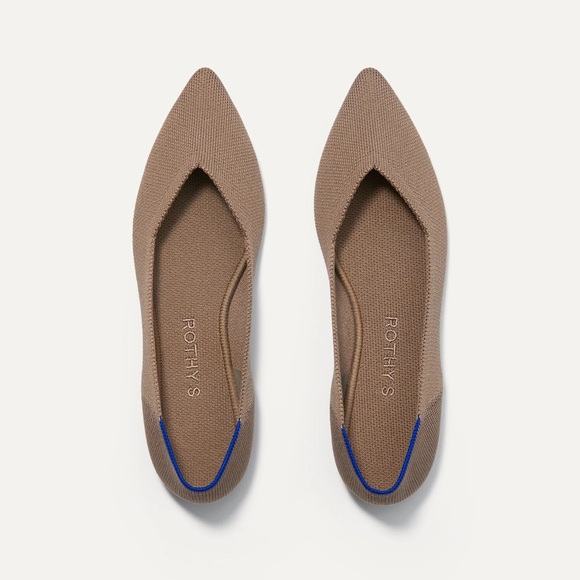 Rothy's Tan Flats - Picture 1 of 11